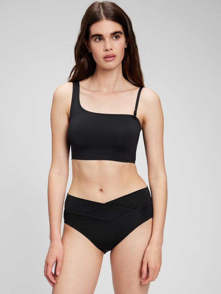 Recycled One Shoulder Bikini Top