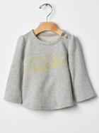 Gap Embellished Neverland Sweatshirt - Gray