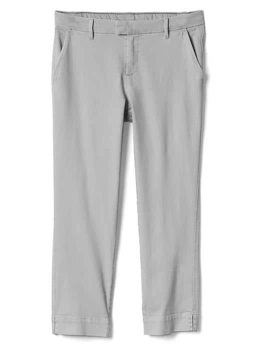 Gap Women Slim Crop Chinos - Pilot Grey
