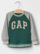 Gap Quilted Logo Sweatshirt - Mysterious Green