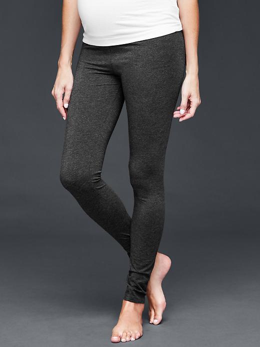 Gap Full Panel Modal Leggings - Charcoal Heather
