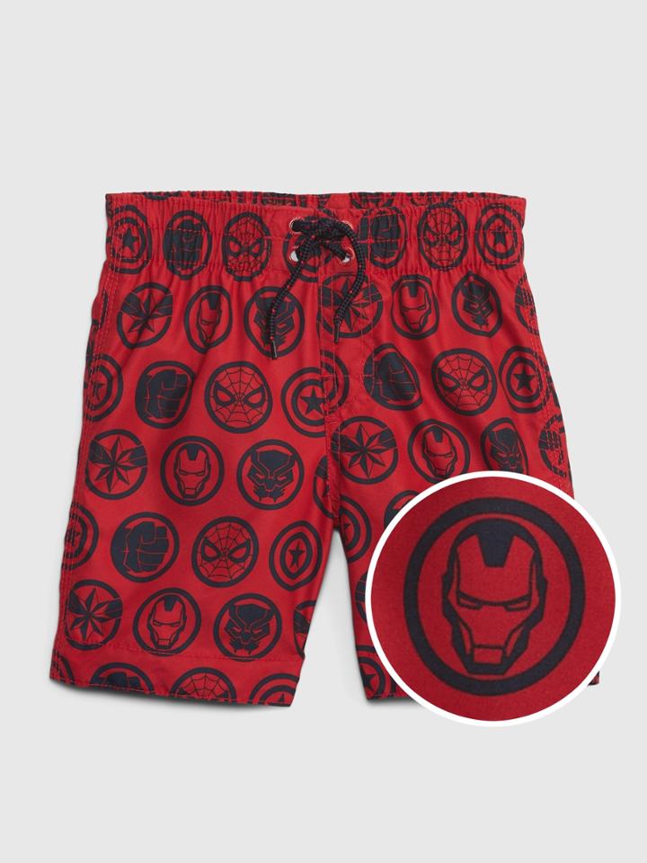 Babygap | Marvel 100% Recycled Printed Swim Trunks
