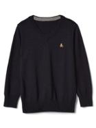 Gap V Neck Luxe Sweater - Blue Galaxy