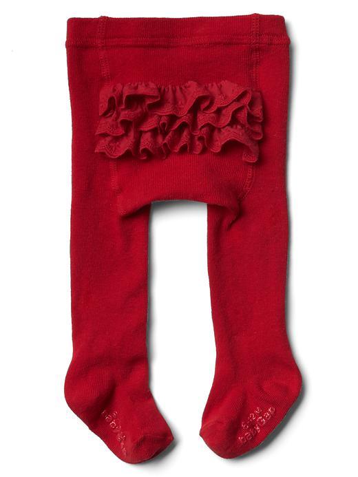 Gap Ruffle Tights - Modern Red