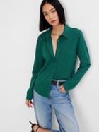 Soft Knit Button-up Shirt