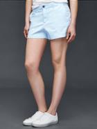 Gap Women Summer Shorts - Essential Blue