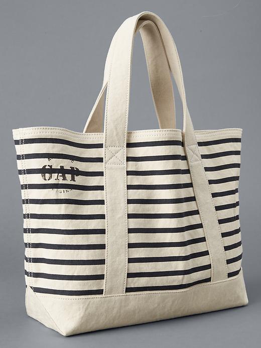 Gap Women Logo Utility Tote - Natural