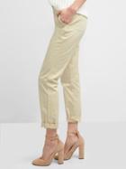 Gap Embroidery Side Stripe Girlfriend Chino - Anchorage Cream