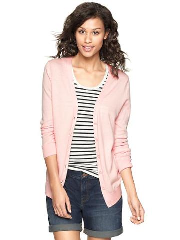 Gap Luxlight V Neck Cardigan