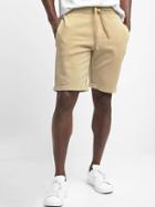 Gap Men French Terry Raw Hem Shorts - Iconic Khaki