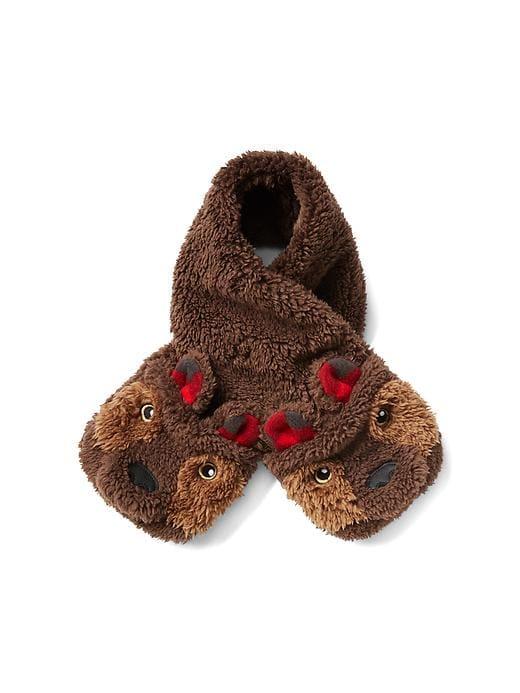 Gap Pro Fleece Bear Scarf - Brown