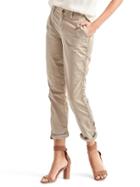 Gap Women Studded Girlfriend Chino - Iconic Khaki