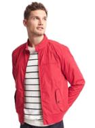 Gap Lightweight Harrington Jacket - Modern Red
