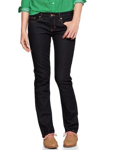 Gap 1969 Real Straight Jeans - Rinse