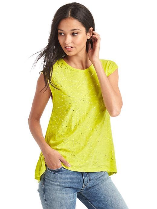 Gap Women Foil Print Cap - Peridot