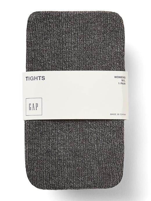 Gap Women Ribbed Tights - Grey Heather