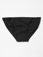 Gap Women Stretch Cotton String Bikini - True Black