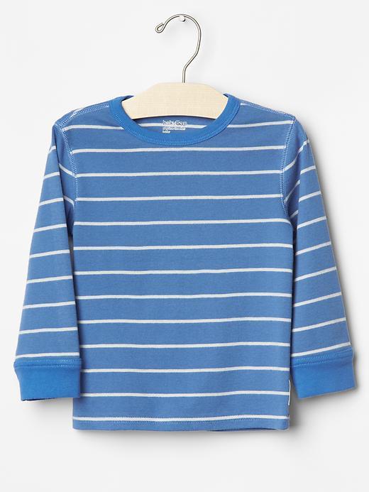 Gap Ribbed Stripe Shirt - Soccer Blue