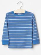 Gap Ribbed Stripe Shirt - Soccer Blue