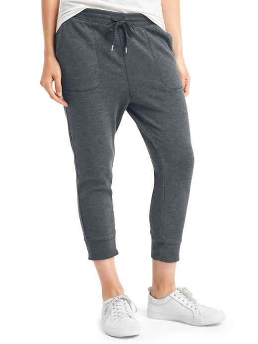 Gap Women Slouchy Ankle Joggers - True Black