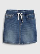 Kids Denim Pull-on Skirt