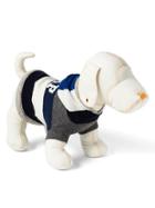 Gap Women Logo Stripe Dog Sweater - Blue Stripe