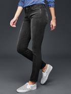 Gap Women Authentic 1969 True Skinny Jeans - Solid Black