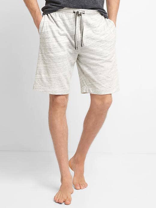 Gap Women Brushed Jersey Shorts - Light Heather Grey