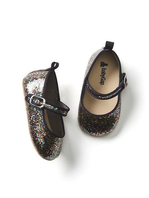 Gap Confetti Glitter Mary Janes - Multi