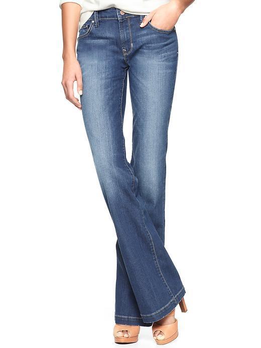 Gap 1969 Long &amp; Lean Jeans - Medium Wash