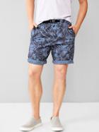 Gap Hiker Print Shorts 8.5&quot; - Baja Blue Floral