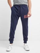 Gap French Terry Logo Joggers - Tapestry Navy