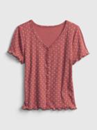Teen V-neck Top