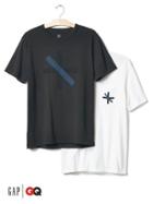 Gap Men X Gq Saturdays New York City Tees 2 Pack - White