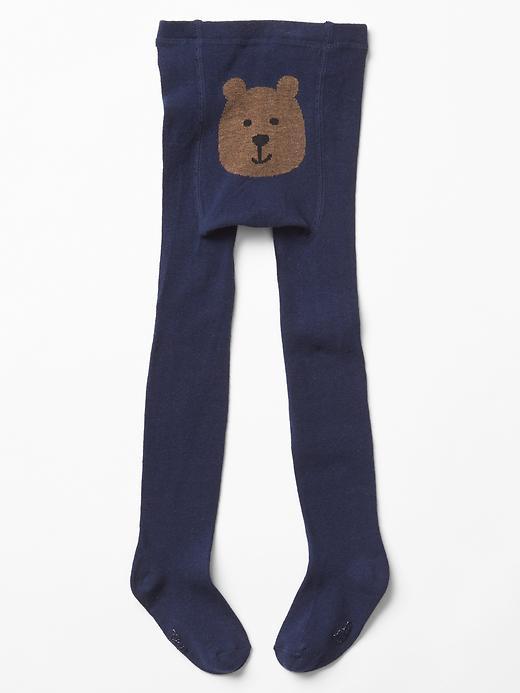 Gap Solid Bear Tights - New Classic Navy