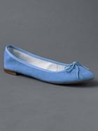 Gap Women Cinch Ballet Flats - Hanover Blue
