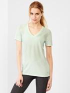 Gap Women Gapfit Breathe V Neck T - Glass Of Water