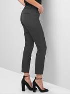 Gap Women Curvy Skinny Ankle Pants - Charcoal Heather