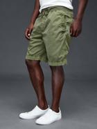 Gap Men Paperweight Jogger Shorts 10 - Desert Cactus