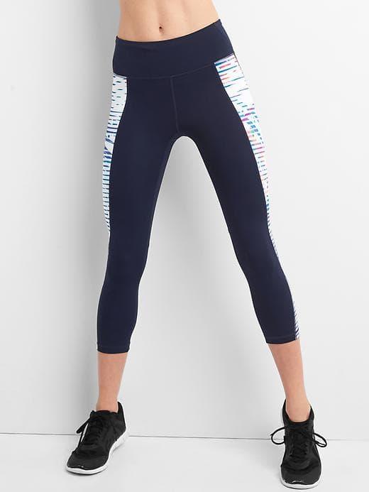 Gap Women Gfast High Rise Sculpt Compression Capris - Fast Tropical