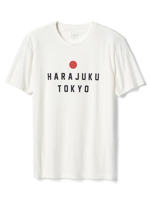 Gap Men Graphic Short Sleeve Tee - Japan Destination