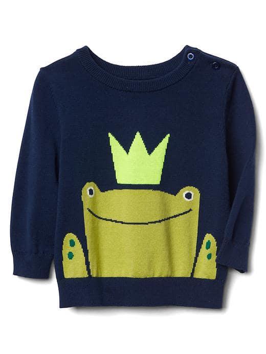 Gap Fairy Tale Intarsia Sweater - Elysian Blue