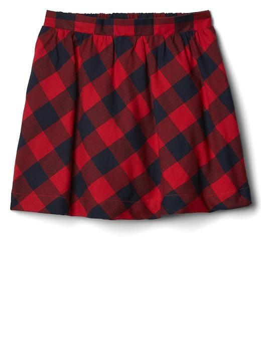Gap Buffalo Plaid Flippy Skirt - Plaid
