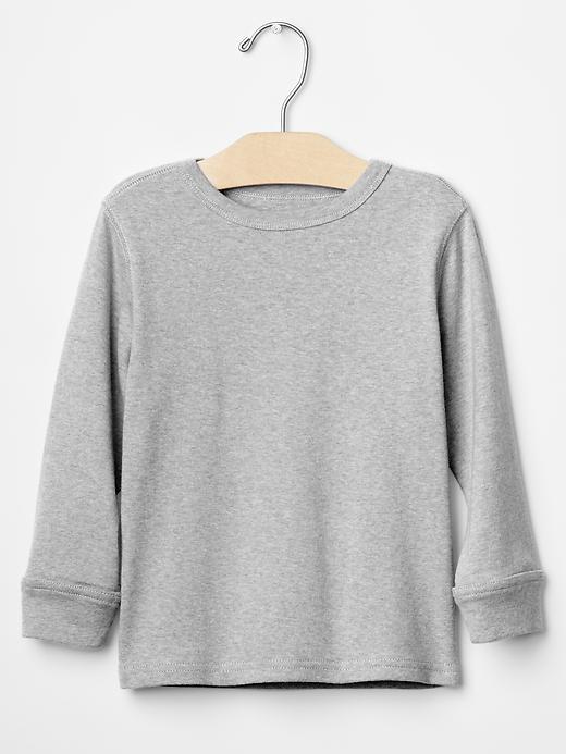 Gap Solid Tee - Light Heather Gray