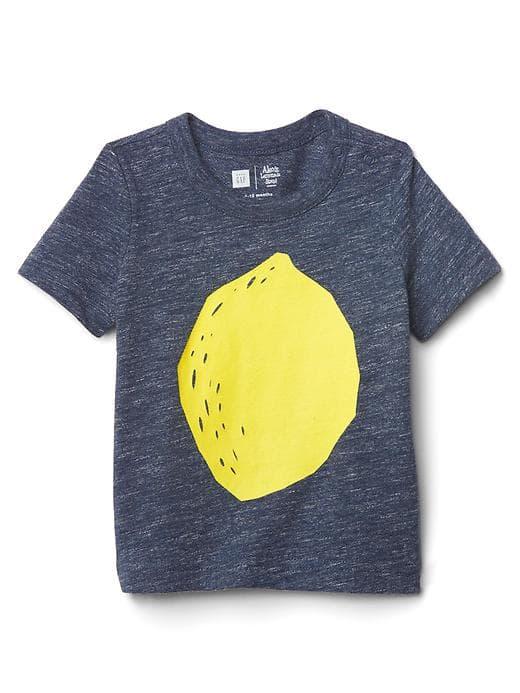Gap Babygap + Alex's Lemonade Stand Slub Tee - Gray