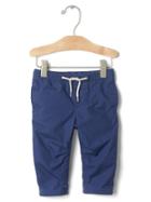 Gap Lined Pull On Joggers - Blue