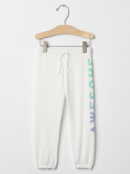 Gap Beach Graphic Sweats - New Off White