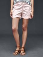 Gap Women Girlfriend Utility Shorts - New Babe Pink