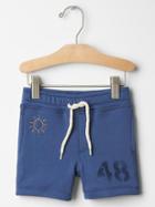Gap Surf Knit Shorts - Chrome Blue
