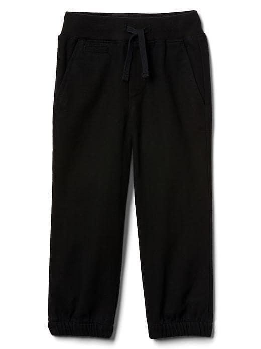 Gap Herringbone Pull On Pants - Black